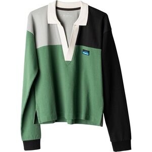 KAVU Multicolor Long Sleeve Polo